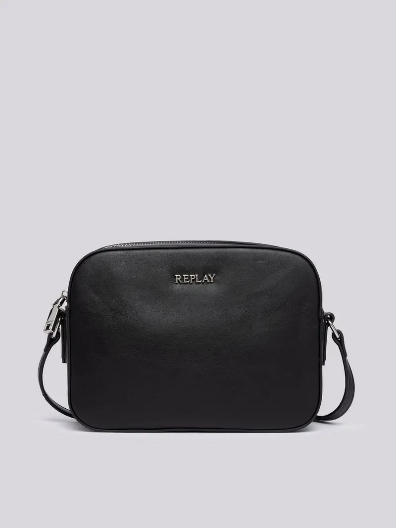 Camera Bag Tinta Unita Con Logo