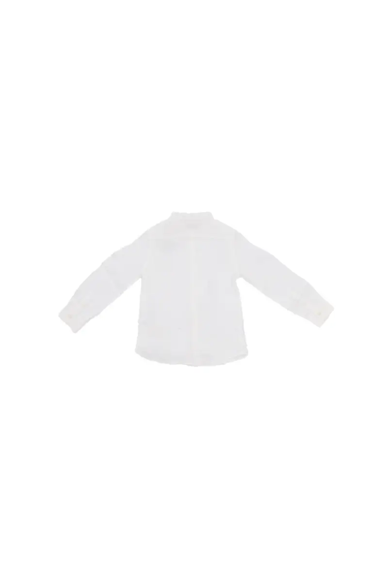 Camicia Bambino MC2 SAINT BARTH White Pati linen miniatura 2
