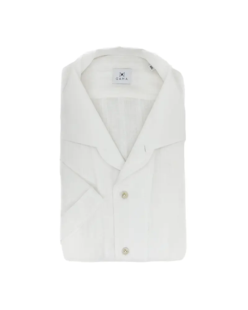 Camicia Bowling Bianca