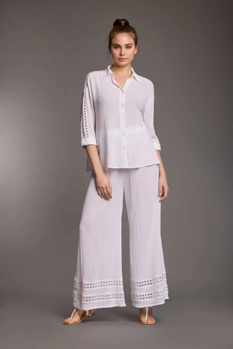 CAMICIA DIXIE | Colore: Bianco | Taglia: S