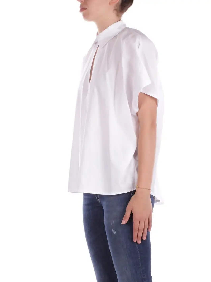 Camicia Donna MANILA GRACE Bianco ottico Camicia mc miniatura 2