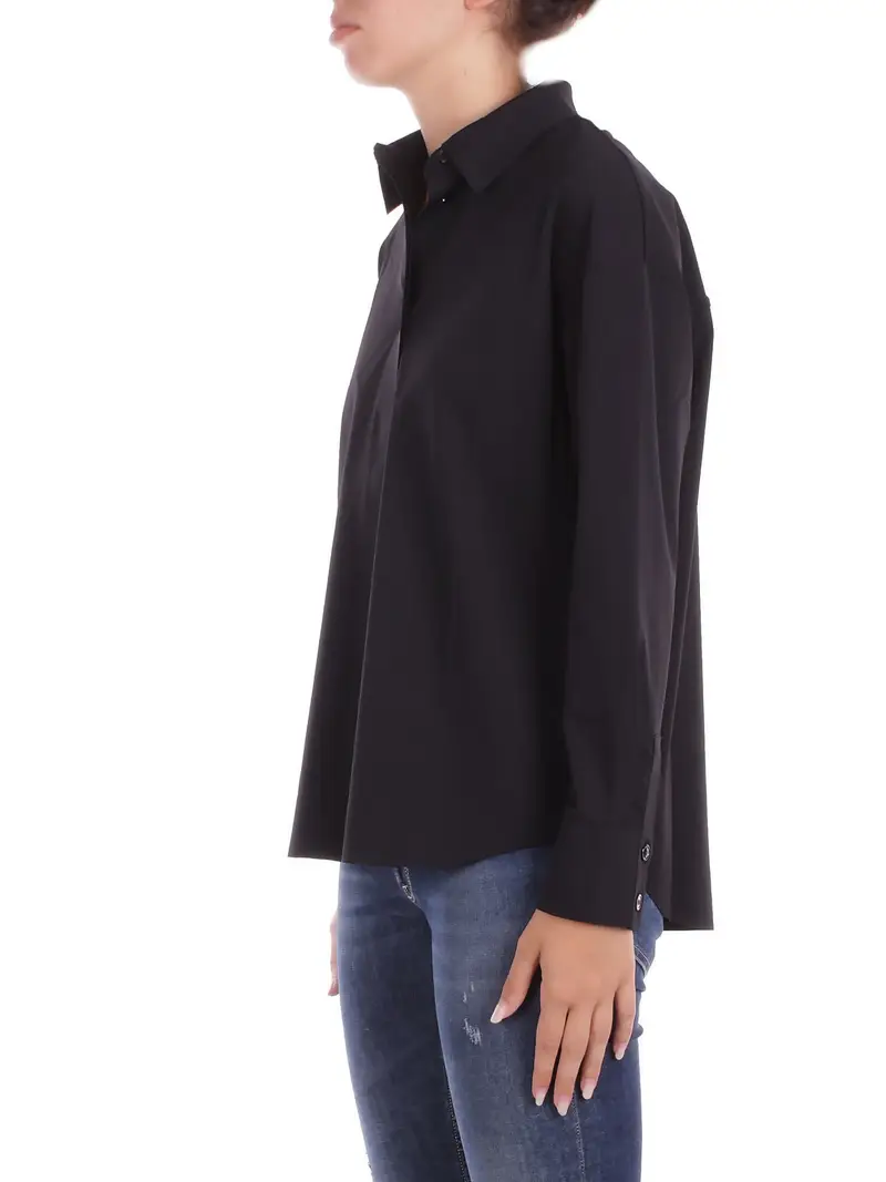 Camicia Donna MAX MARA Nero Ululo miniatura 2