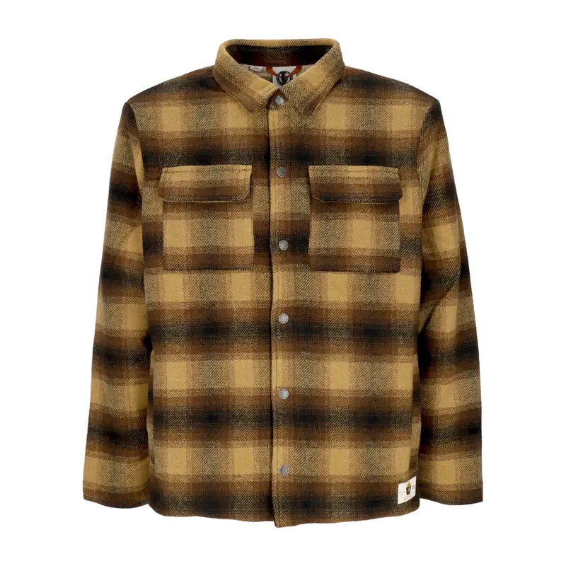 Camicia Imbottita Uomo Sbxe Lodge Bear Jacket Chestnut