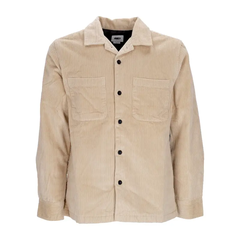 Camicia Imbottita Uomo Simon Shirt Jacket Irish Cream