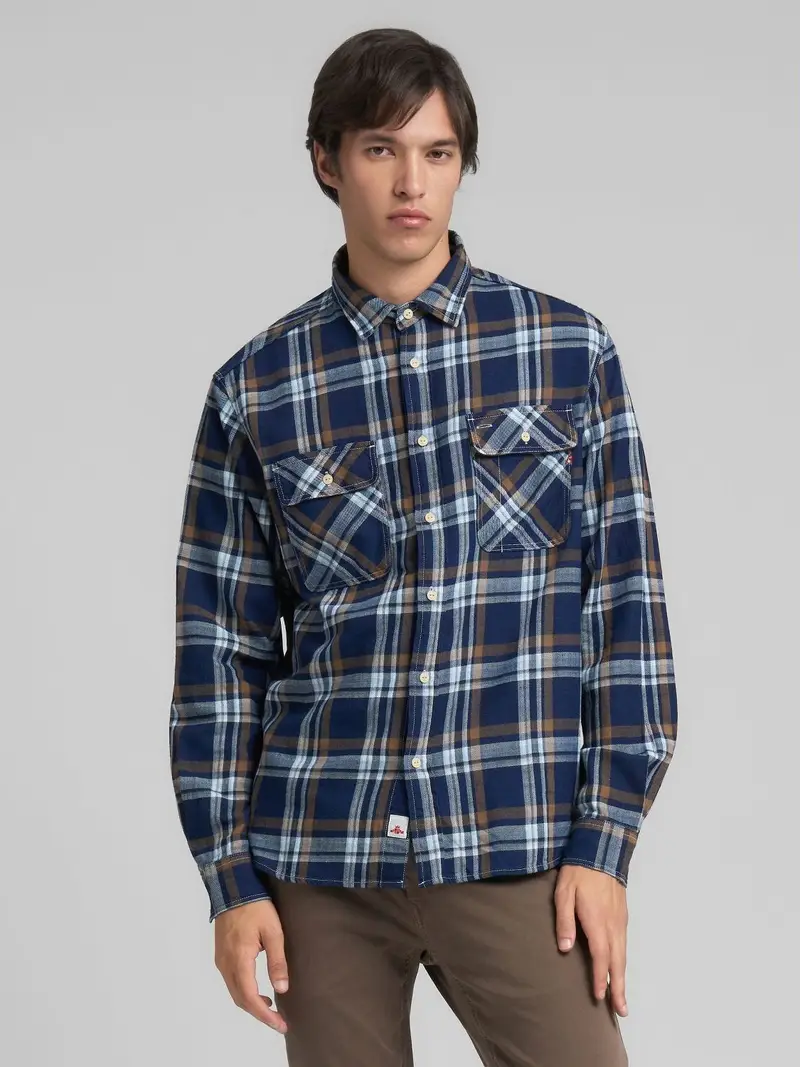 Camicia In Cotone Check