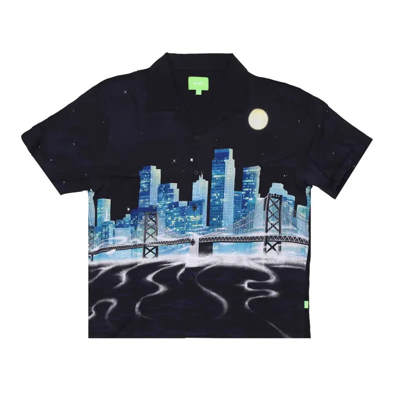 HUF Top Uomo Nero 1335096