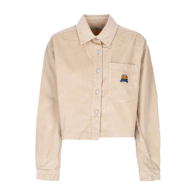 Camicia Manica Lunga Cappuccio Donna Liam Cropped Shirt L/s Irish Cream