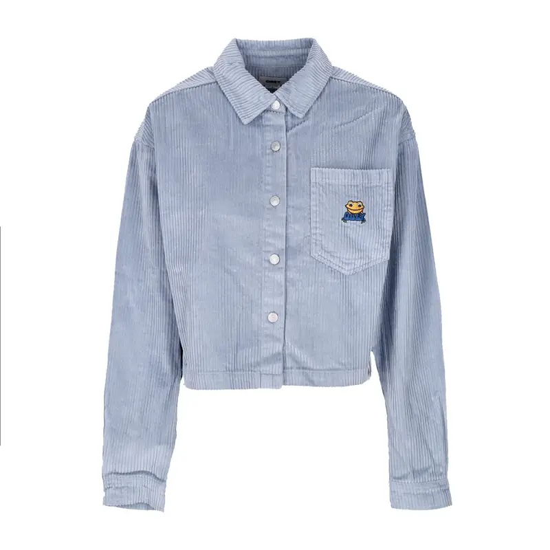 Camicia Manica Lunga Cappuccio Donna Liam Cropped Shirt L/s Seal Ice