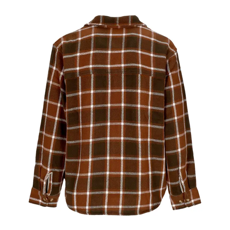 Camicia Manica Lunga Uomo Bigwig Plaid Woven L/s Sepia Multi