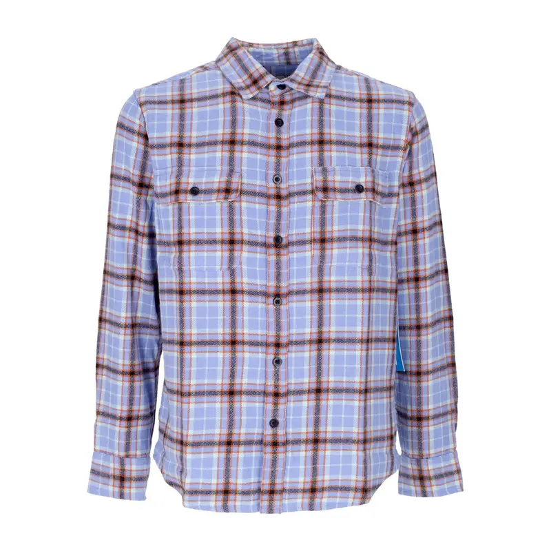 Camicia Manica Lunga Uomo Cole Woven L/s Digital Violet Multi