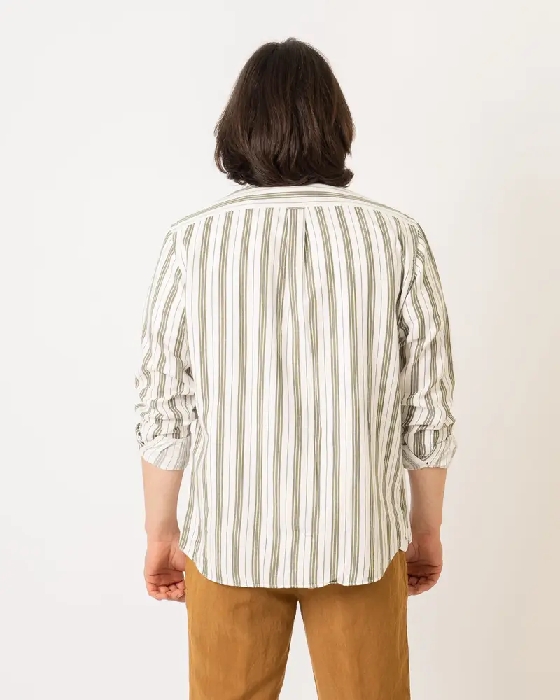 Camicia righe e tasconi miniatura 3