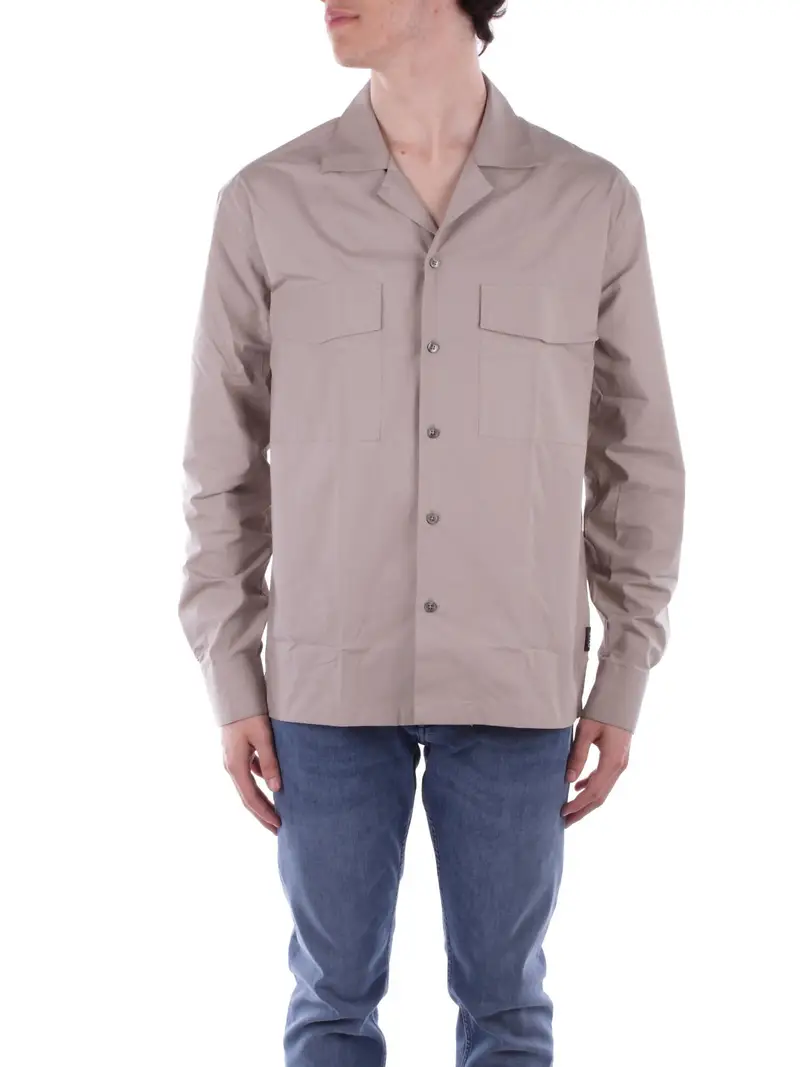 Camicia Uomo CNC Sabbia Camicia