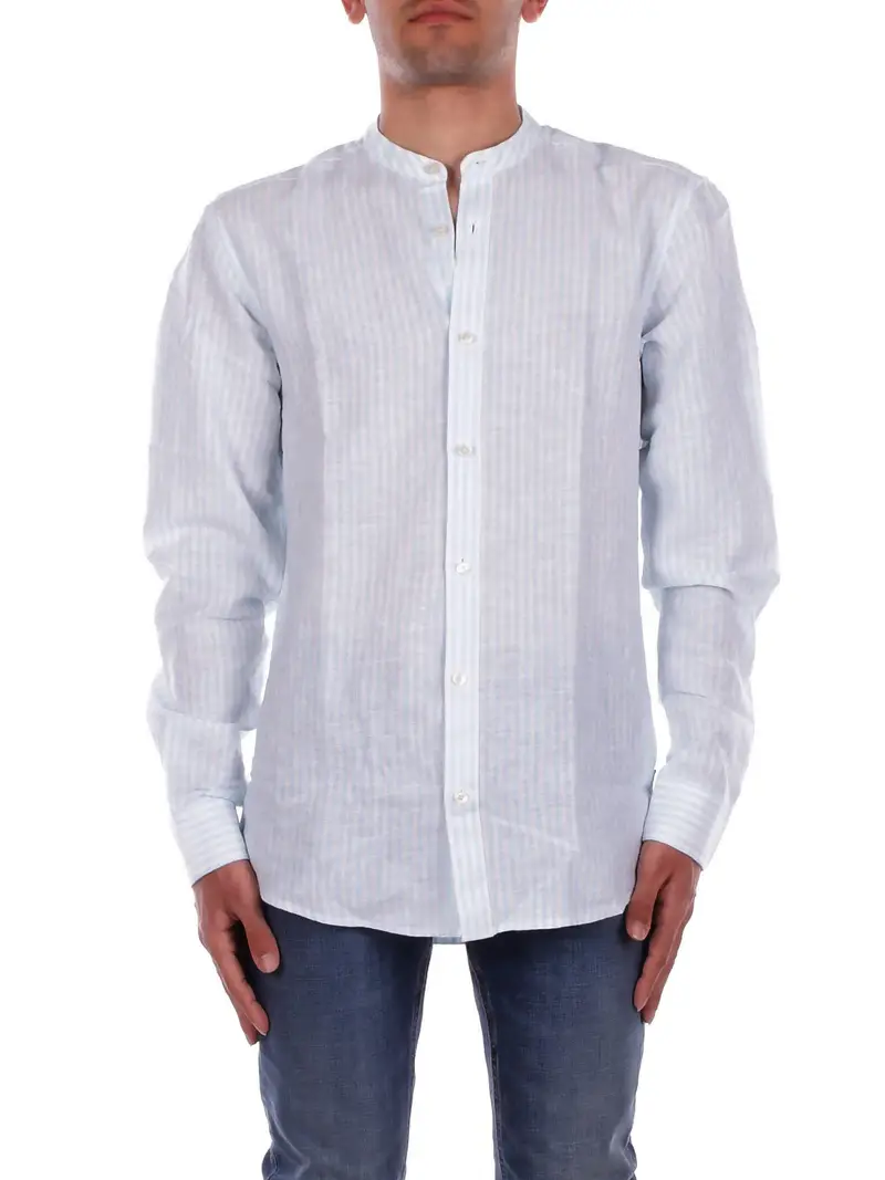 Camicia Uomo ONLY & SONS Caribean blu Onscaiden life ls mao stripe l