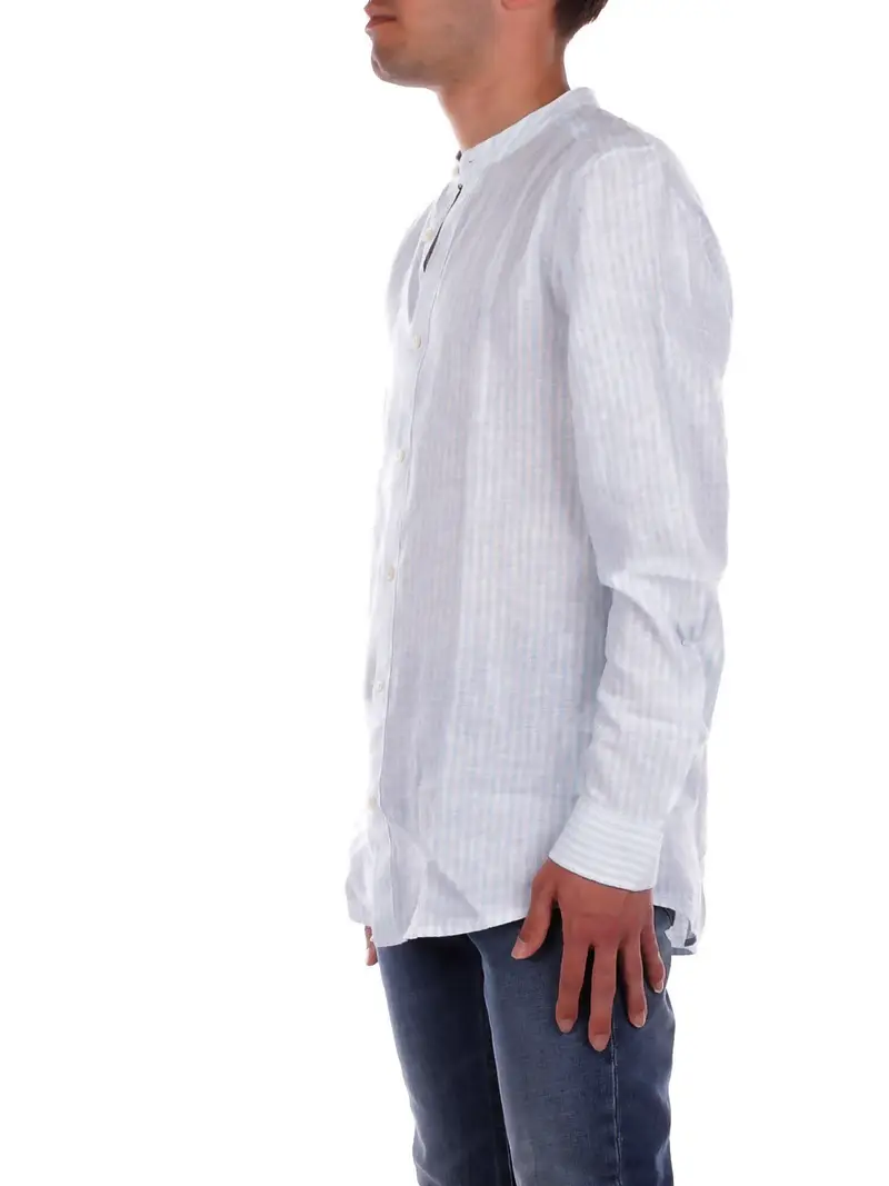 Camicia Uomo ONLY & SONS Caribean blu Onscaiden life ls mao stripe l miniatura 2