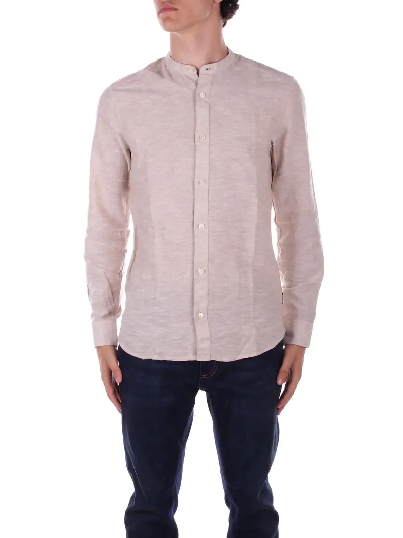 Camicia Uomo ONLY & SONS Chinchilla Onscaiden life ls solid linen