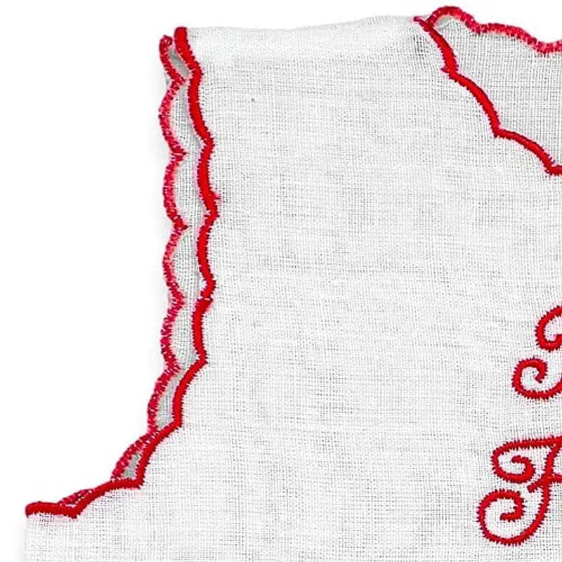 Camicina ricamata buona fortuna made in italy puro cotone camicia Buona fortuna bianca miniatura 3