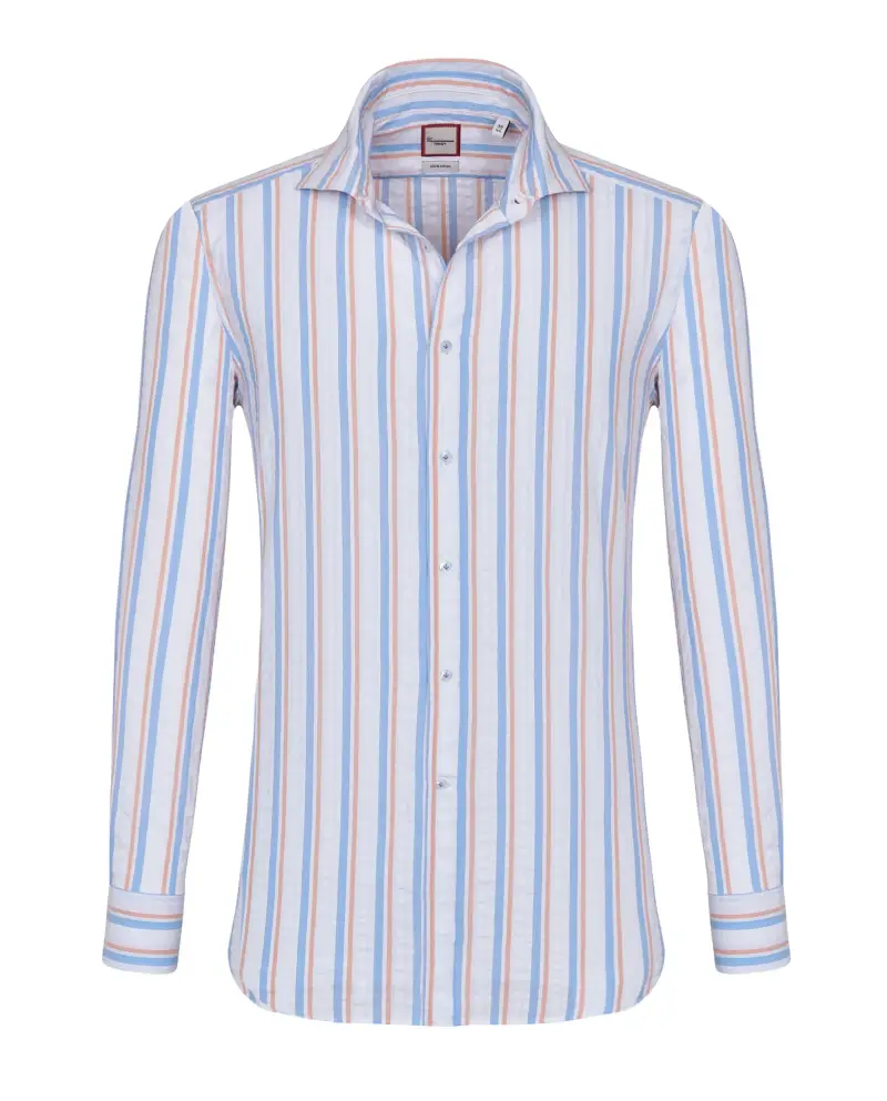 Camicia trendy a righe francese