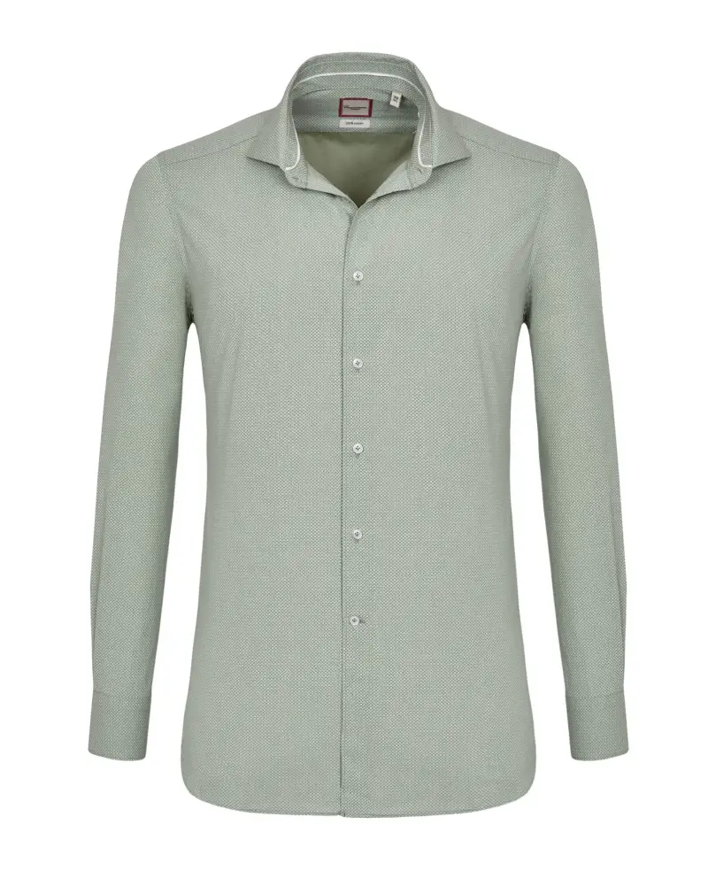 Camicia trendy verde francese