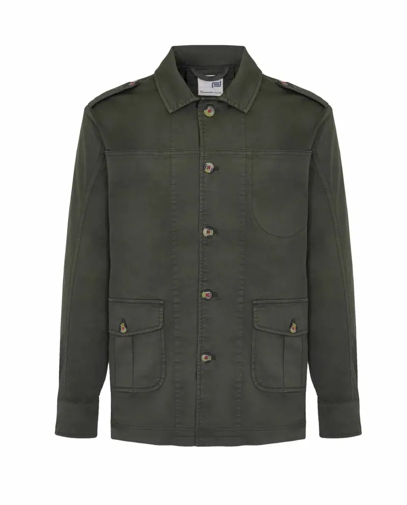 Giacca sportiva verde militare military