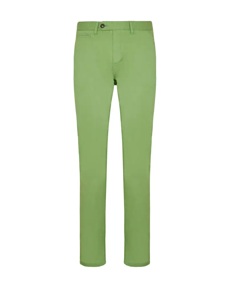 Pantalone chino green