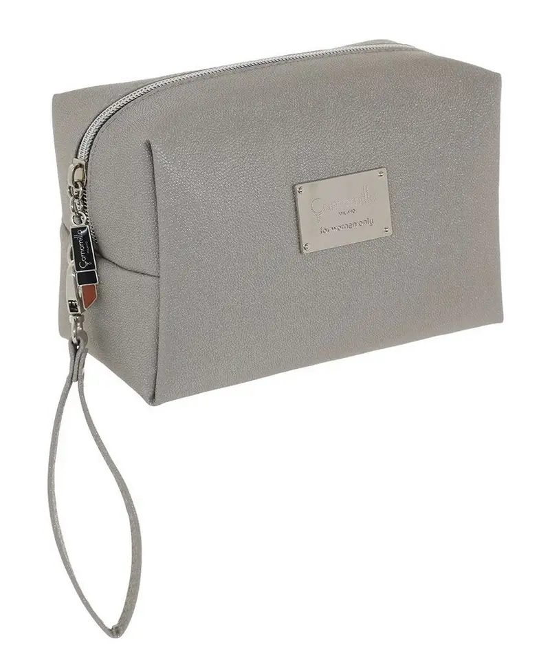 Necessaire L Camomilla Caviar 5734 Argento