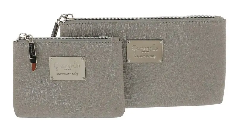 Set 2 Trousse Camomilla Caviar 5735 Argento