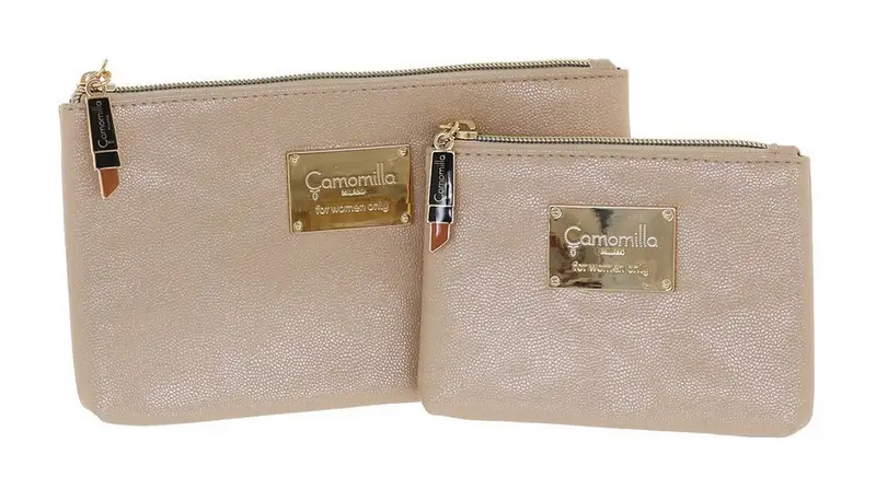 Set 2 Trousse Camomilla Caviar 5735 Rose Gold