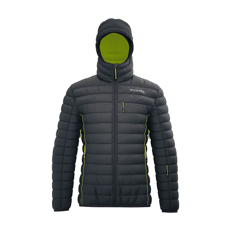 Giacca Piuma Nivix 2 0 Nero Lime Punch Uomo M