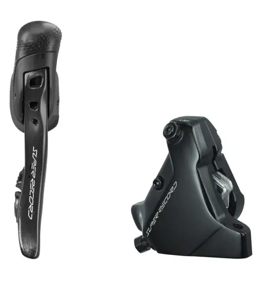 Ergopower Super Record Wireless dx - kit comando freno/cambio Black