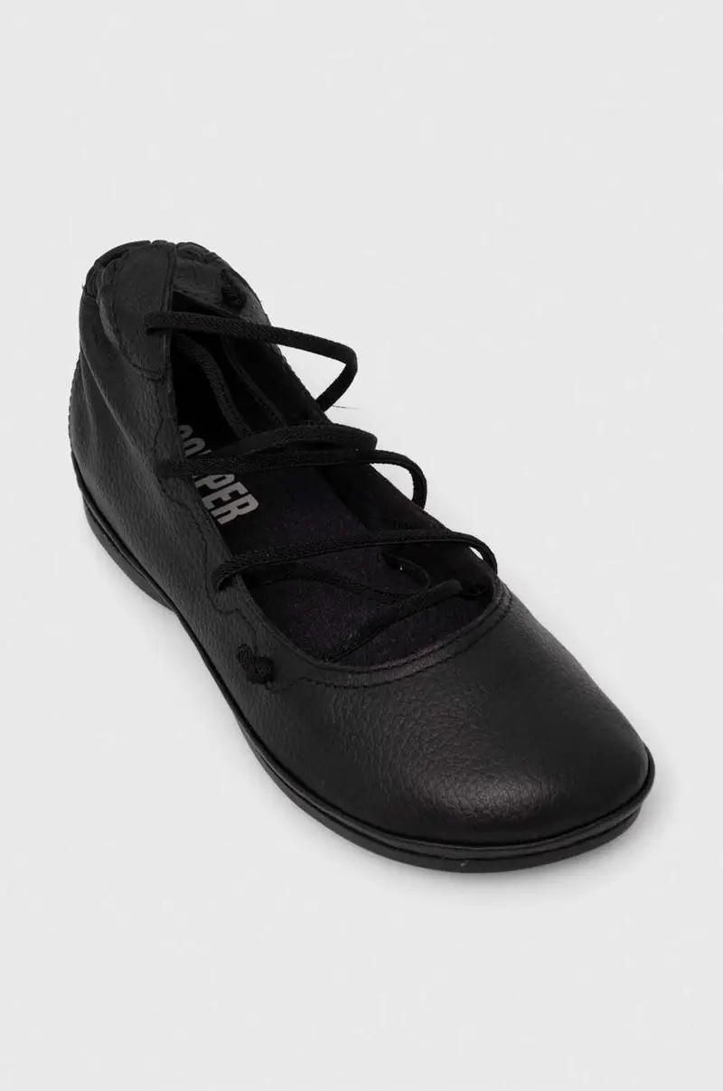 balerrine in pelle Right Nina colore nero K400194.029 miniatura 2