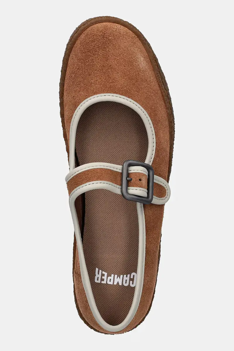 Camper Ballerine Marrone 2982991 miniatura 4