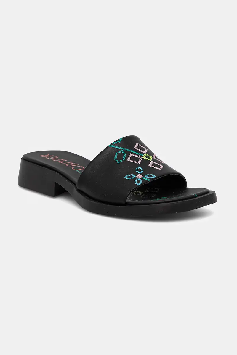 ciabatte slide TWS donna colore nero K201740-005 miniatura 2