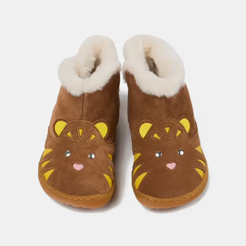 Camper Kids Sneakers marroni per bambini miniatura 3