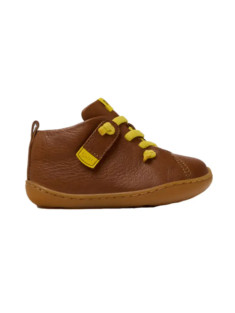 Camper Kids Sneakers marroni in pelle per bambini