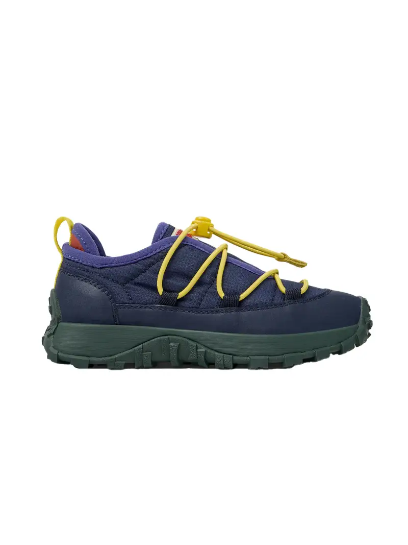 Camper Kids Sneakers blu e giallo per bambini