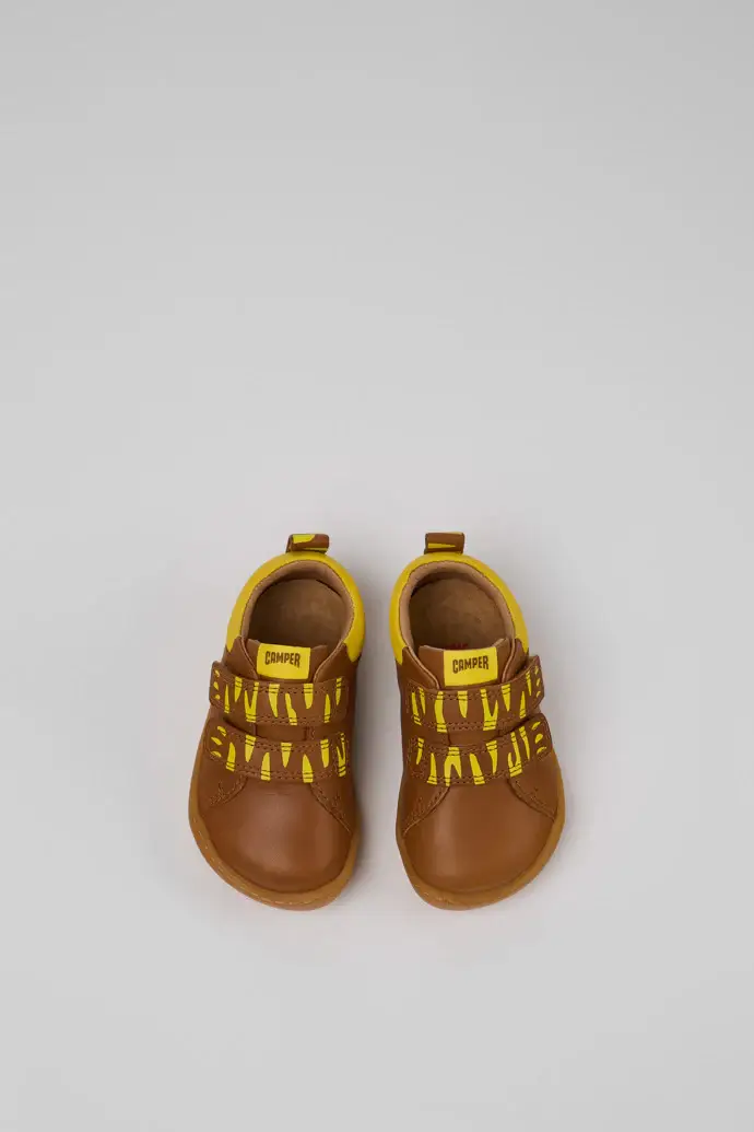 Camper Kids Sneakers marrone per bambini miniatura 2