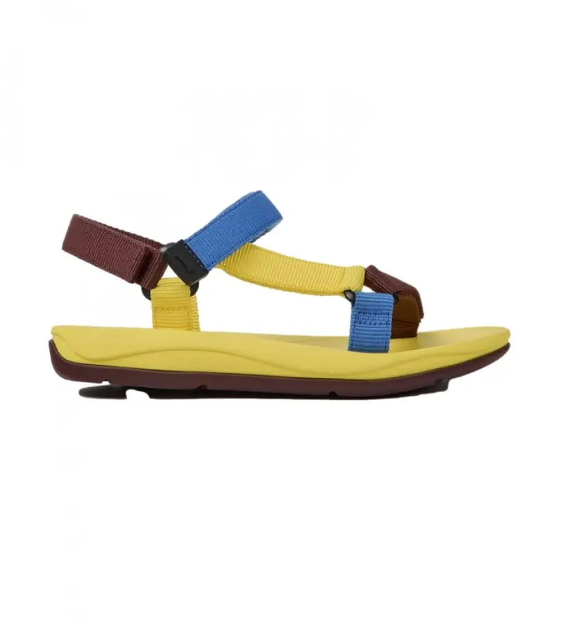 per donna K200958-015 Sandali Match gialli, multicolori (36), Tessuto, Basso, Velcro, Casual, Multicolore, Giallo, Sostenibile Blu
