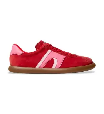 per donna K201608-029 Sneakers in pelle Soller Pelotas rosse (35), Rosso, Basso, Stringhe, Casual