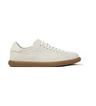 per donna K201668-004 Pantofole in pelle bianca Pelotas Soller (35), Bianco, Basso, Stringhe, Casual, Sostenibile