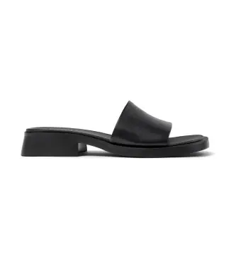 per donna K201740-001 Sandali in pelle Ultrasoft nera (36), Nero, 1 a 3 cm, Nessuno, Casual