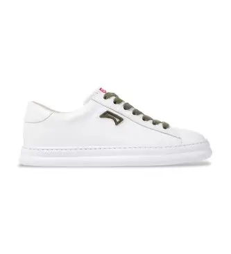 per donna K201855-010 Sneakers Runner Four in pelle bianca naturale (36), Bianco, Basso, Stringhe, Casual