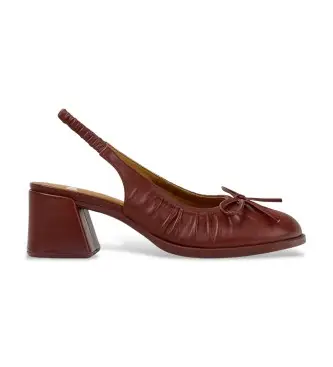 per donna K201896-002 Scarpe in pelle marrone Kora (37), 3 a 5cm, Nessuno, Casual, Classico Bordeaux