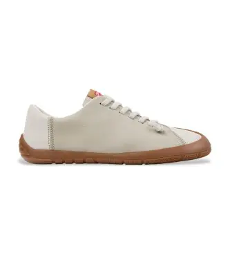 per donna K201940-007 Sneakers Peu Path+ in pelle beige e rosa (37), Basso, Stringhe, Casual