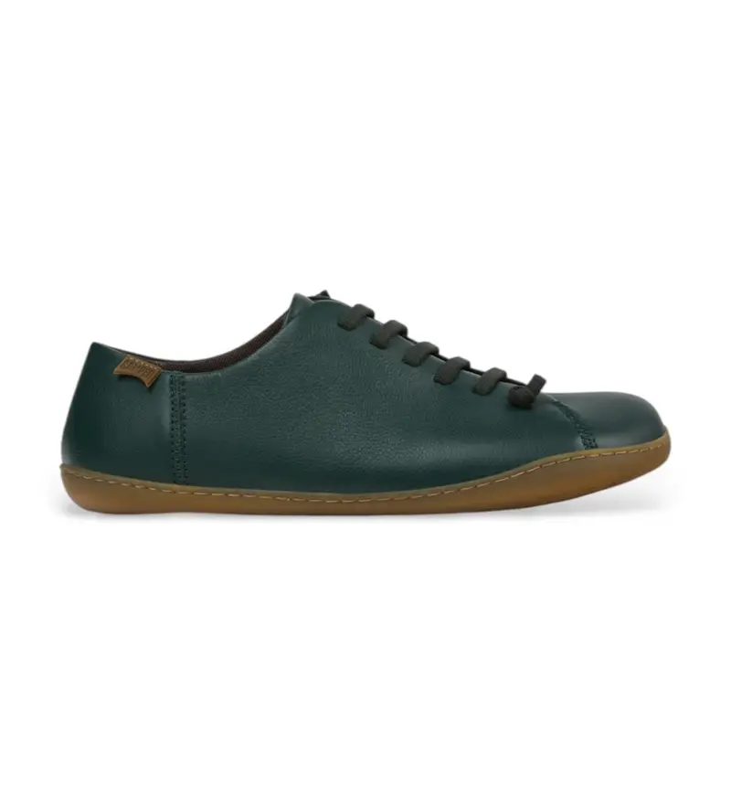 per uomo. K100249-067 Scarpe in pelle Peu verde (46), Basso, Stringhe, Casual