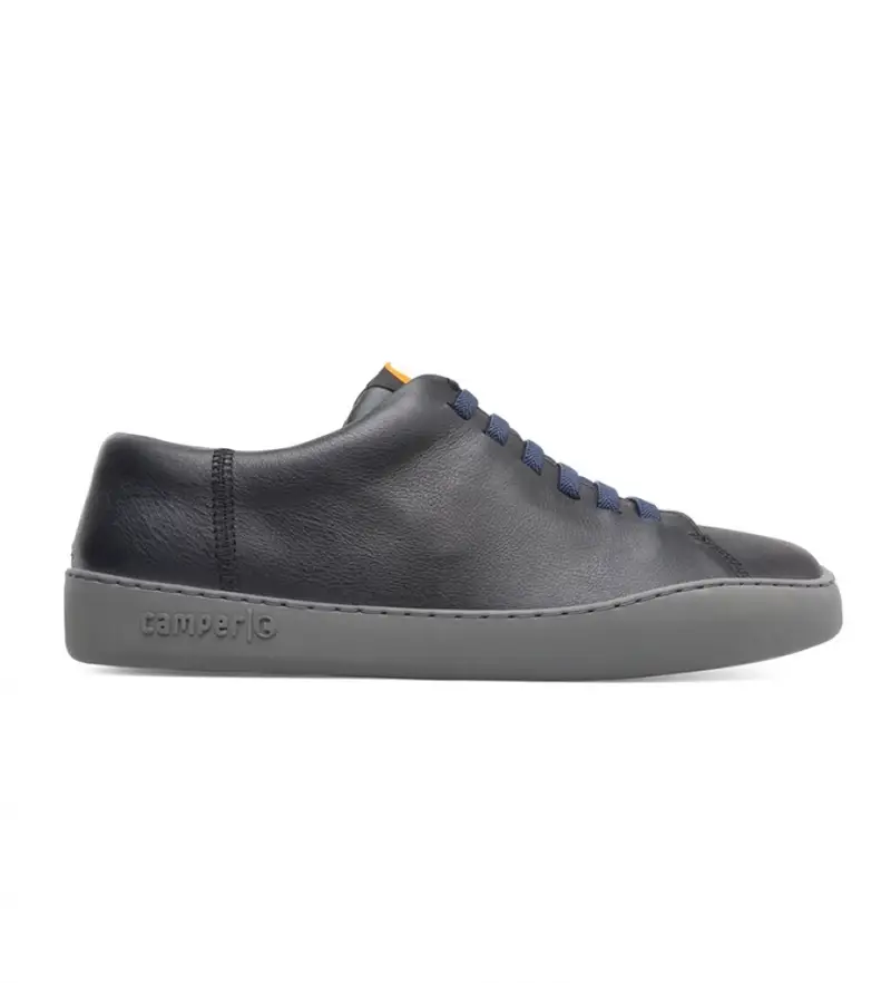 per uomo K100479-001 Sneaker in pelle Peu Touring nera (39), Nero, Basso, Stringhe, Casual