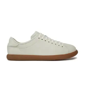 per uomo K100974-001 Sneakers Pelotas Soller in pelle bianca (46), Bianco, Basso, Stringhe, Casual Marrone