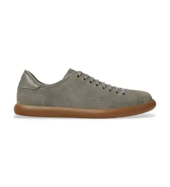 per uomo K100974-017 Sneakers in pelle grigia Soller (39), Basso, Stringhe, Casual, Grigio