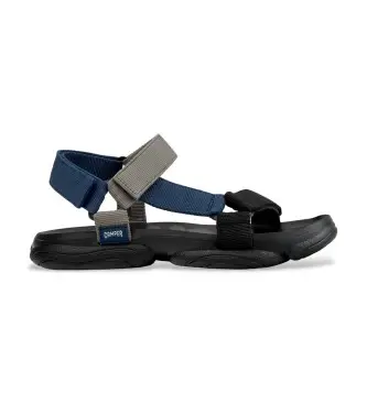 per uomo K101048-007 Sandali verde carsico (40), Basso, Velcro, Casual, Poliestere riciclato