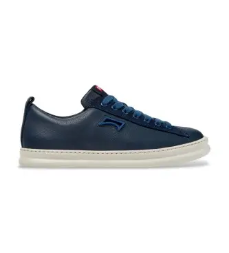 per uomo K101052-006 Sneakers Runner Four in pelle blu navy (39), Basso, Stringhe, Casual