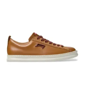 per uomo K101052-007 Sneakers Runner Four in pelle marrone chiaro (42), Basso, Stringhe, Casual